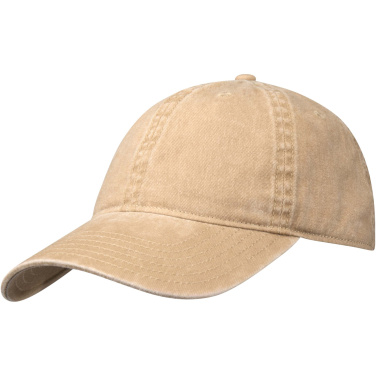 Logo trade promotional giveaways picture of: Grafton 6 panel washed cap