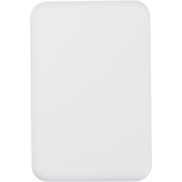 Logotrade promotional gifts photo of: Acrab 5000 mAh 15W magnetic wireless power bank with 20W PD - made from recycled plastic