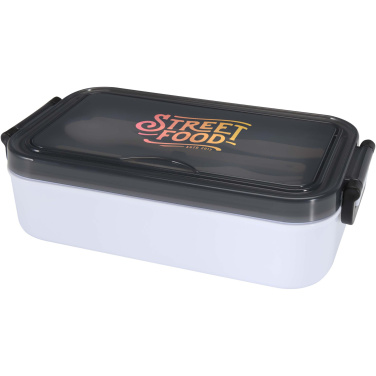 Logotrade promotional gift image of: Snappy lunch box and cutlery set