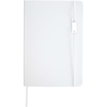 Logo trade promotional items image of: Legato Elegance A5 hard cover notebook and rollerball pen set