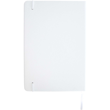 Logo trade corporate gifts image of: Legato Elegance A5 hard cover notebook and rollerball pen set