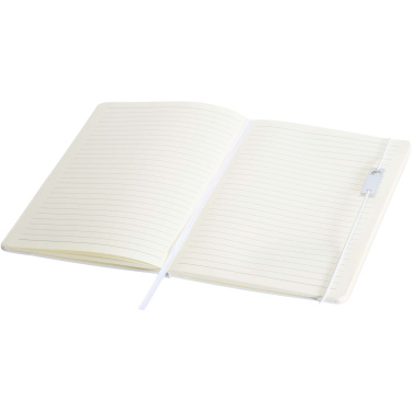 Logo trade promotional item photo of: Legato Elegance A5 hard cover notebook and rollerball pen set