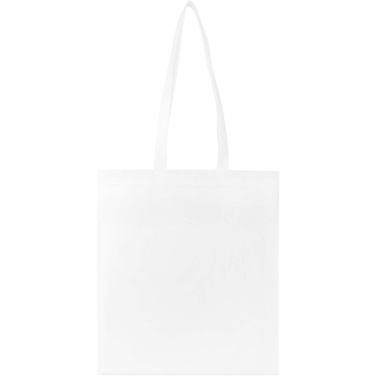 Logotrade promotional item picture of: EcoSeal GRS recycled nonwoven convention tote bag 6L