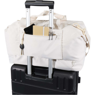 Logo trade promotional merchandise picture of: Trip Aware™ recycled travel duffel bag 42L