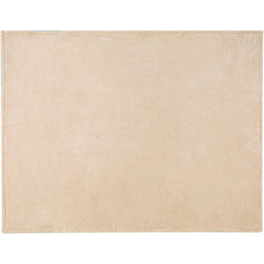 Logo trade promotional products picture of: Ashen GRS recycled sherpa blanket