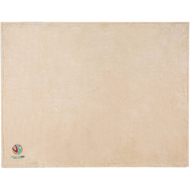 Logo trade promotional merchandise image of: Ashen GRS recycled sherpa blanket
