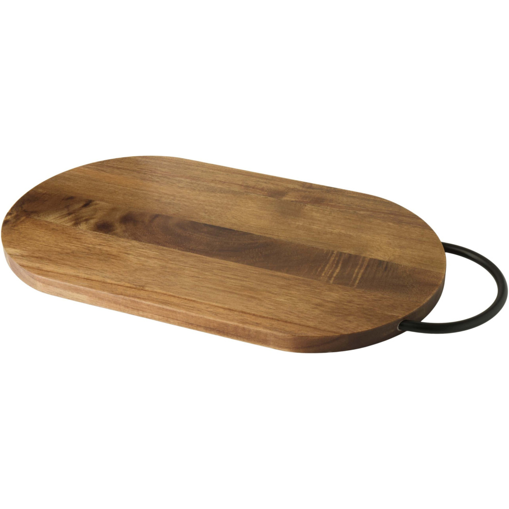 Logo trade corporate gifts image of: Julienne acacia wood chopping board with handle
