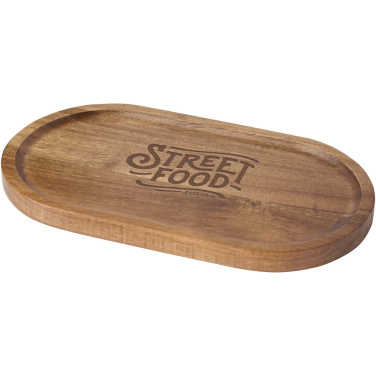 Logotrade promotional giveaway image of: Edge acacia wood serving tray
