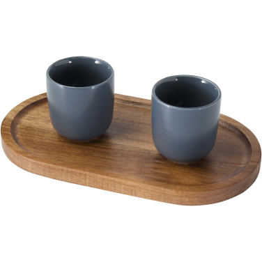 Logo trade promotional merchandise image of: Edge acacia wood serving tray