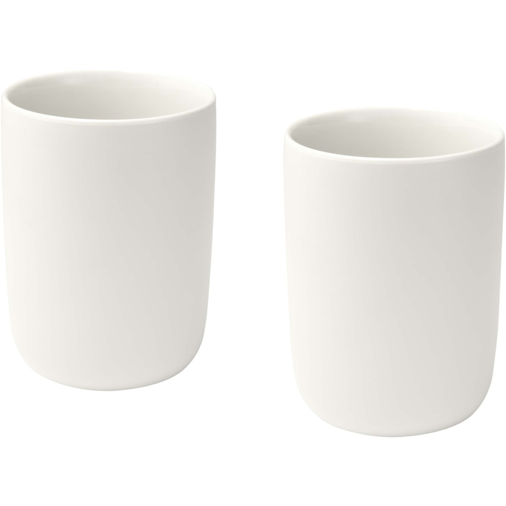 Logo trade promotional gifts picture of: Male 350 ml ceramic cups - set of 2