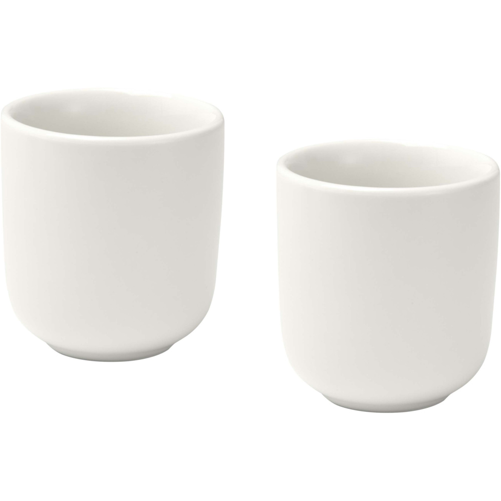 Logotrade promotional product image of: Male 90 ml ceramic espresso cups - set of 2
