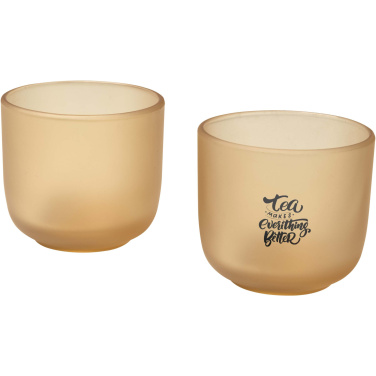 Logotrade promotional merchandise photo of: Male 200 ml glass cups - set of 2