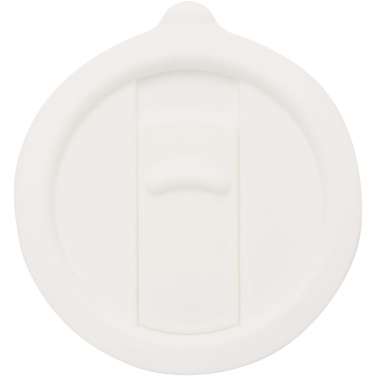 Logotrade promotional giveaway image of: Carter 450 ml ceramic mug with plastic lid