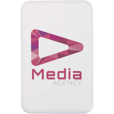 Logo trade promotional products picture of: Acrab 10.000 mAh 15W magnetic wireless power bank with 20W PD - made from recycled plastic