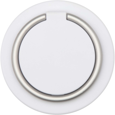 Logo trade promotional products picture of: Albali recycled plastic magnetic phone holder with ring stand