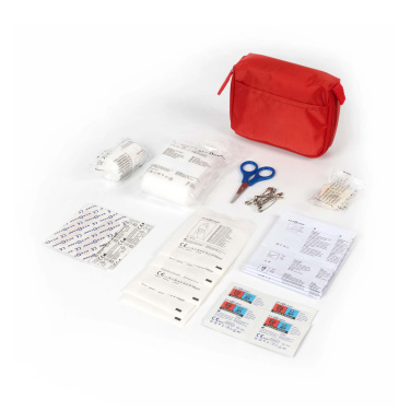 Logo trade promotional items image of: Basic 31-piece First Aid kit