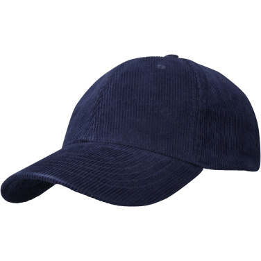 Logotrade promotional product image of: Hutton 6 panel recycled corduroy cap