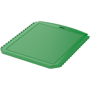 Logo trade advertising products picture of: Thrym rectangular recycled plastic ice scraper
