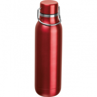 Logo trade business gifts image of: Stainless steel water bottle BORGHOLM