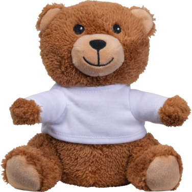 Logotrade promotional giveaways photo of: Plush teddy bear HELSINKI