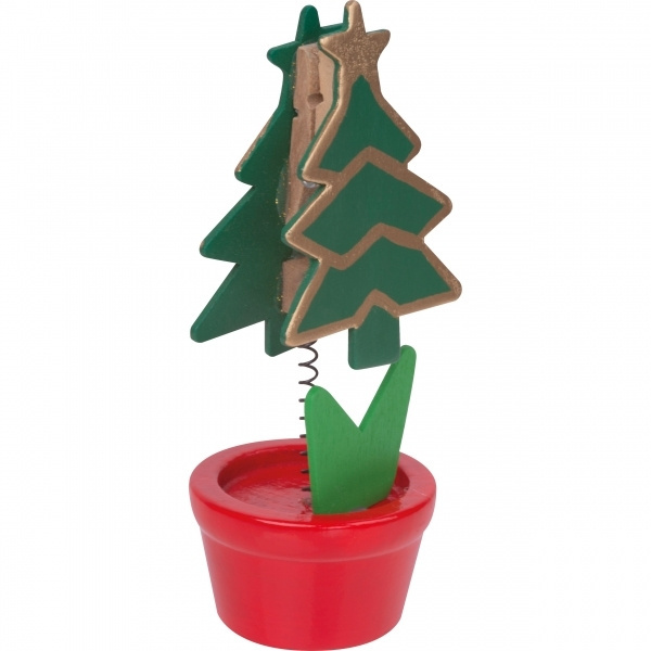 Logo trade corporate gift photo of: Christmas tree clip WINNIPEG