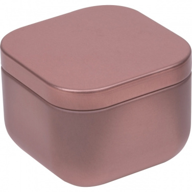 Logotrade promotional products photo of: Candle in tin PRAGUE