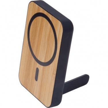 Logo trade promotional items picture of: Wireless power bank 5 000 mAh CAIRO