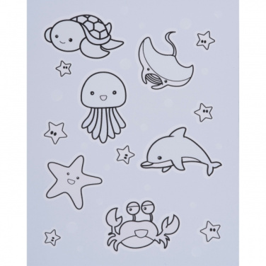 Logo trade promotional giveaways image of: Watercoloring Book ANGERS