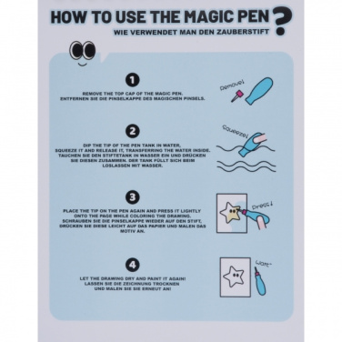 Logotrade business gifts photo of: Watercoloring Book ANGERS