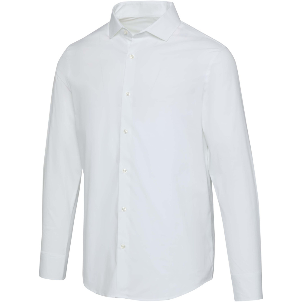 Logo trade corporate gifts image of: Carnelian poplin men's shirt