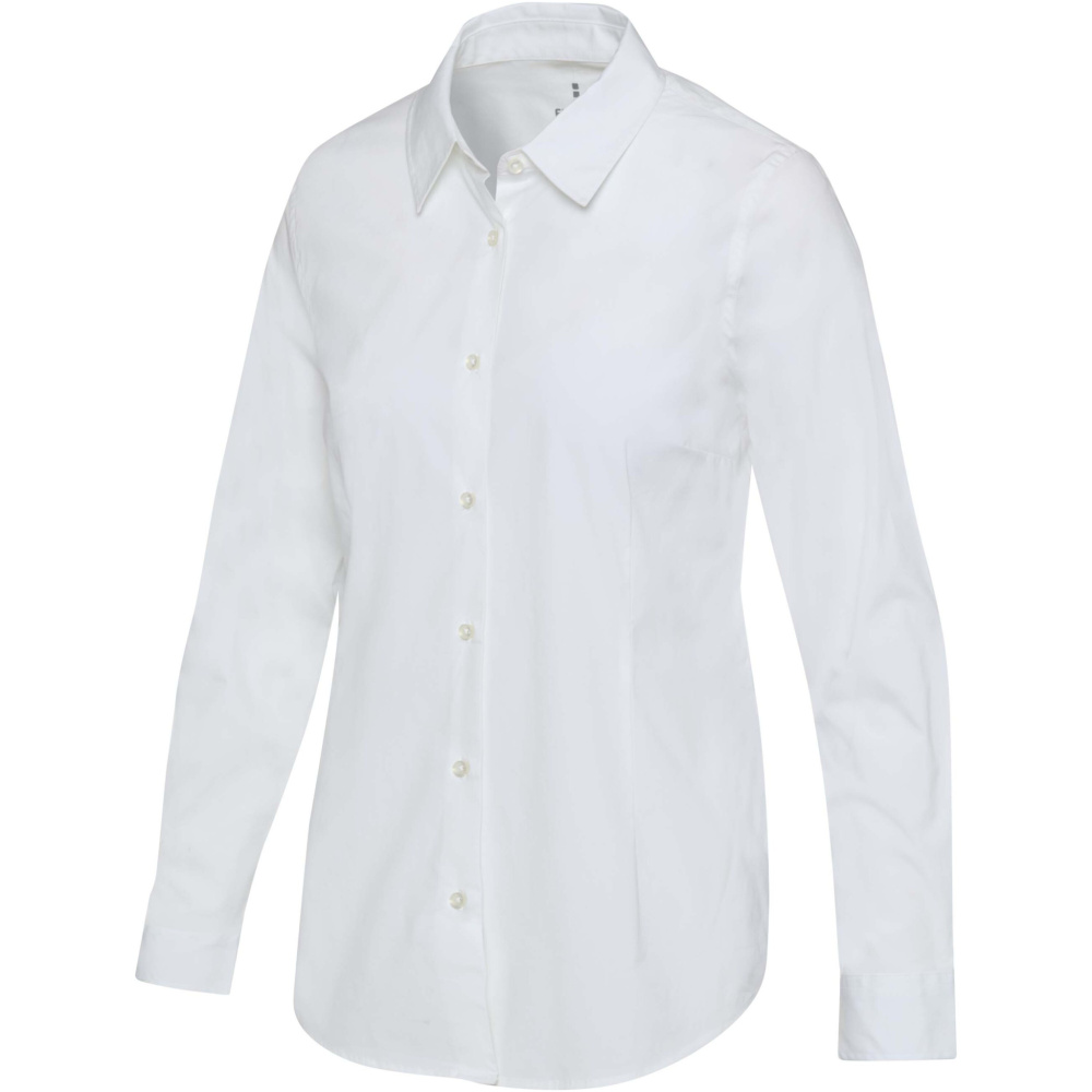 Logo trade advertising products picture of: Carnelian poplin women's shirt