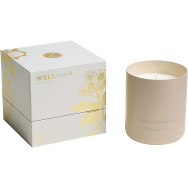 Logo trade promotional merchandise image of: Wellmark scented candle