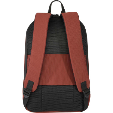 Logo trade promotional giveaway photo of: Luma 15" GRS recycled anti-theft laptop backpack 10L