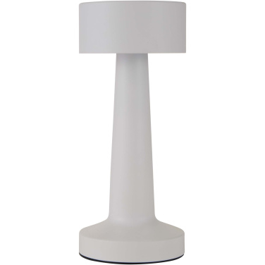 Logotrade promotional merchandise photo of: Aludra rechargeable dimmable table lamp with 3 light modes