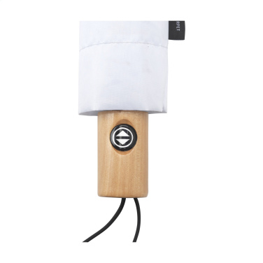 Logo trade promotional items picture of: Michigan foldable RCS RPET umbrella 21 inch