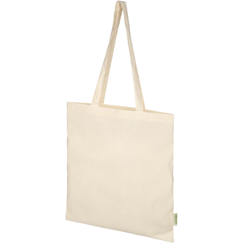 Logotrade promotional item image of: Odisha 100 g/m² OCS organic tote bag 7L