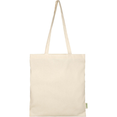 Logo trade corporate gifts picture of: Odisha 100 g/m² OCS organic tote bag 7L