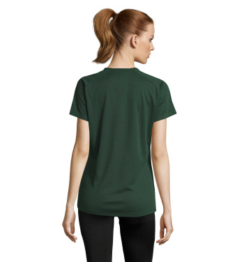 Logo trade advertising products image of: SPORTY WOMEN T-SHIRT POLYES
