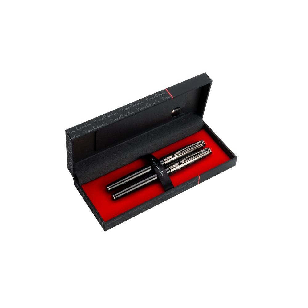 Logotrade promotional item picture of: Writing set rollerball pen and fountain pen ODETTE Pierre Cardin