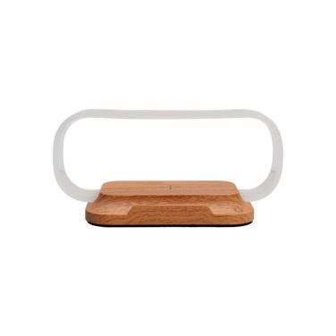 Logo trade promotional gifts image of: Phone stand with wireless charger JEROME Pierre Cardin