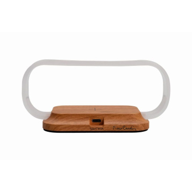 Logo trade corporate gift photo of: Phone stand with wireless charger JEROME Pierre Cardin