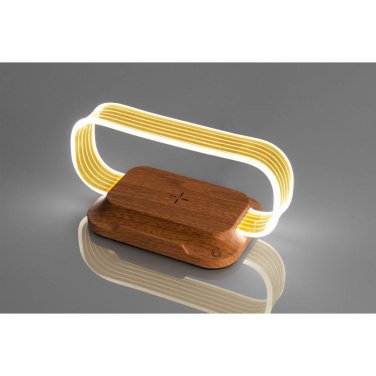 Logo trade corporate gifts image of: Phone stand with wireless charger JEROME Pierre Cardin