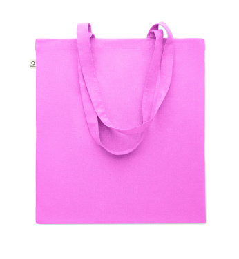 Logo trade business gifts image of: Recycled cotton shopping bag