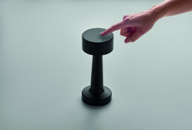 Logo trade promotional giveaways image of: Rechargeable iron table lamp