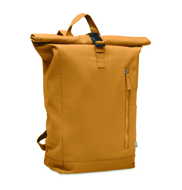 Logo trade advertising products picture of: Roll top backpack 390 gr/m²