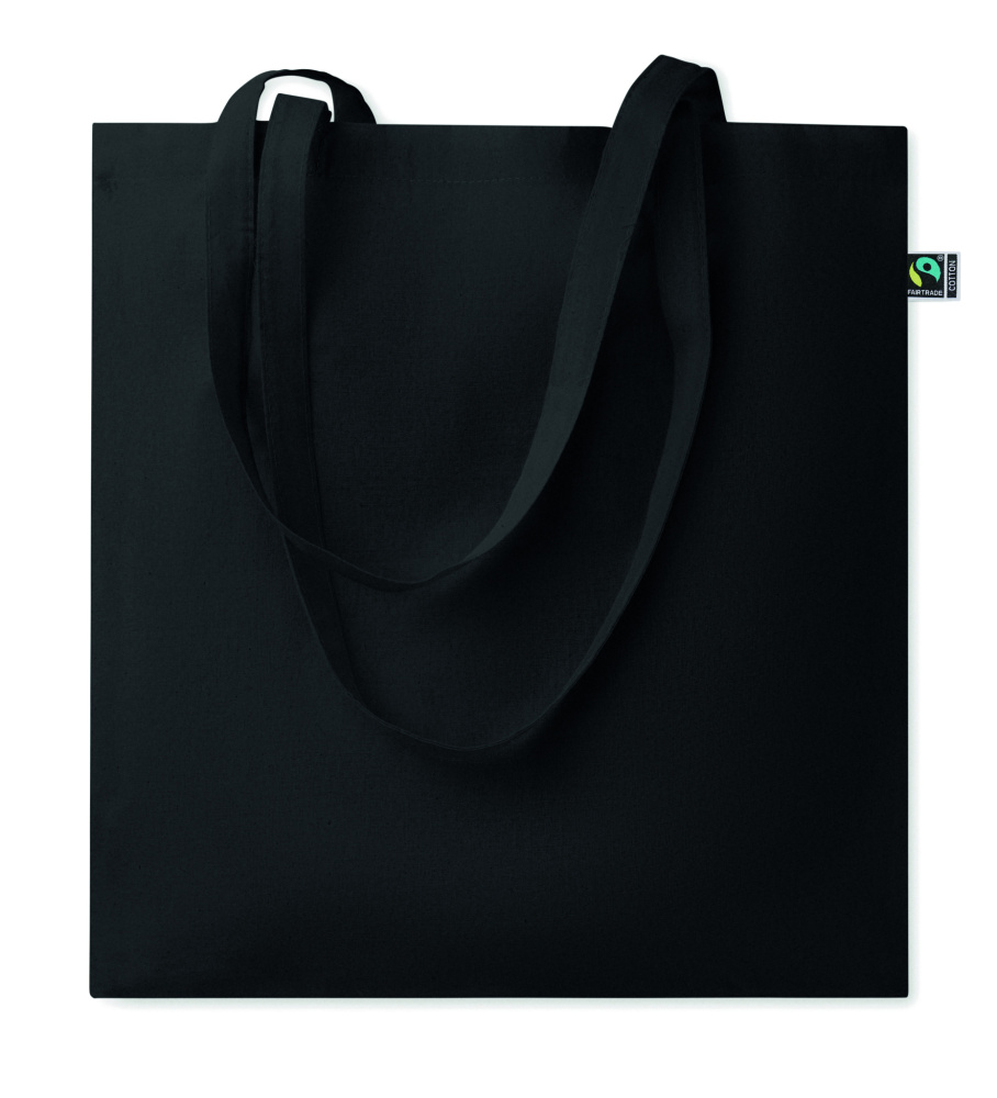 Logotrade promotional giveaway image of: Shopping bag Fairtrade 180gr