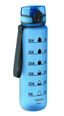 Logo trade promotional gifts picture of: Sports water bottle RPET 1L