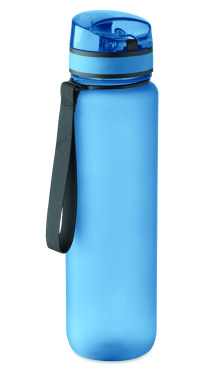 Logo trade promotional products image of: Sports water bottle RPET 1L