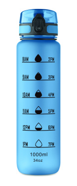 Logotrade business gift image of: Sports water bottle RPET 1L