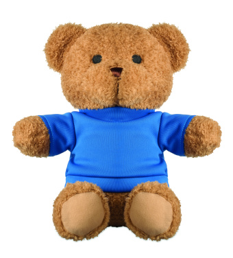 Logotrade promotional merchandise image of: Teddy bear with t-shirt 23 cm